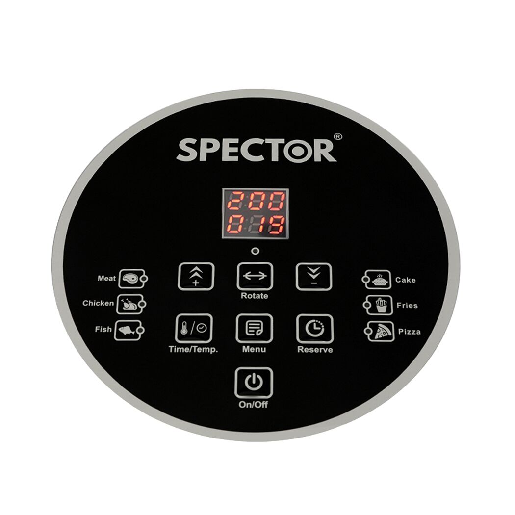 Spector 12L Air Fryer Convection Oven White Colour - Image 5