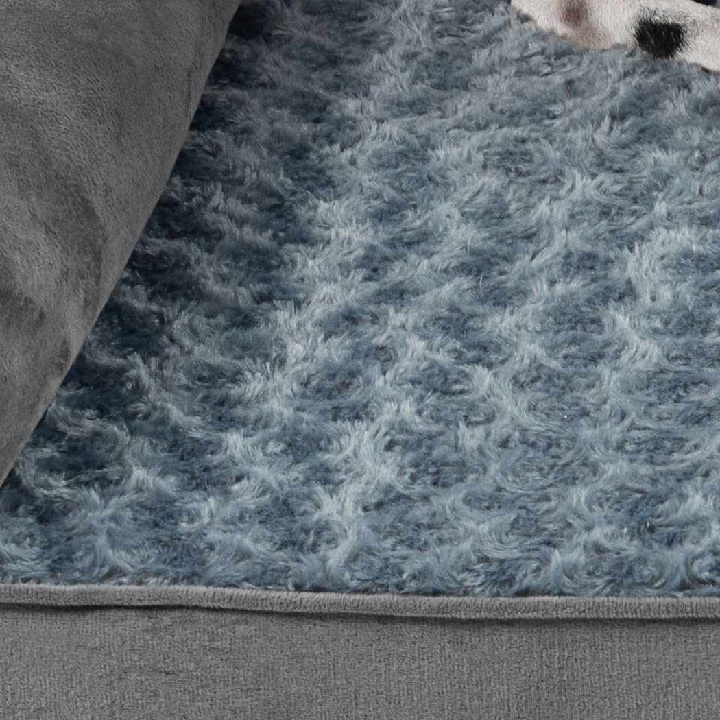PaWz Pet Bed Sofa Dog Beds Bedding Soft M Cover Grey Cover Medium - Image 6