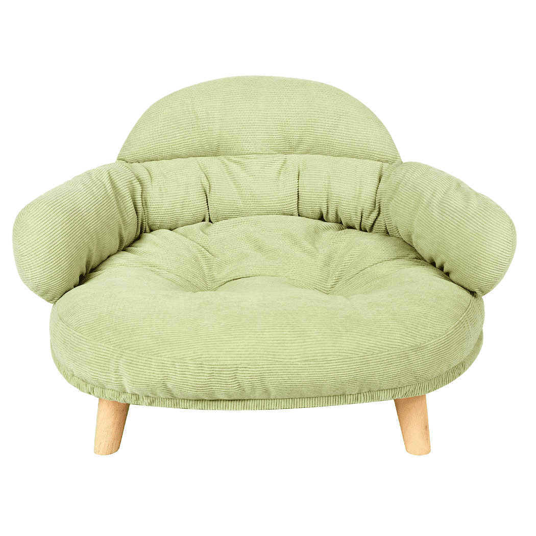 Pawz Elevated Pet Dog Cat Sofa Bed Couch L Size Green - Image 9