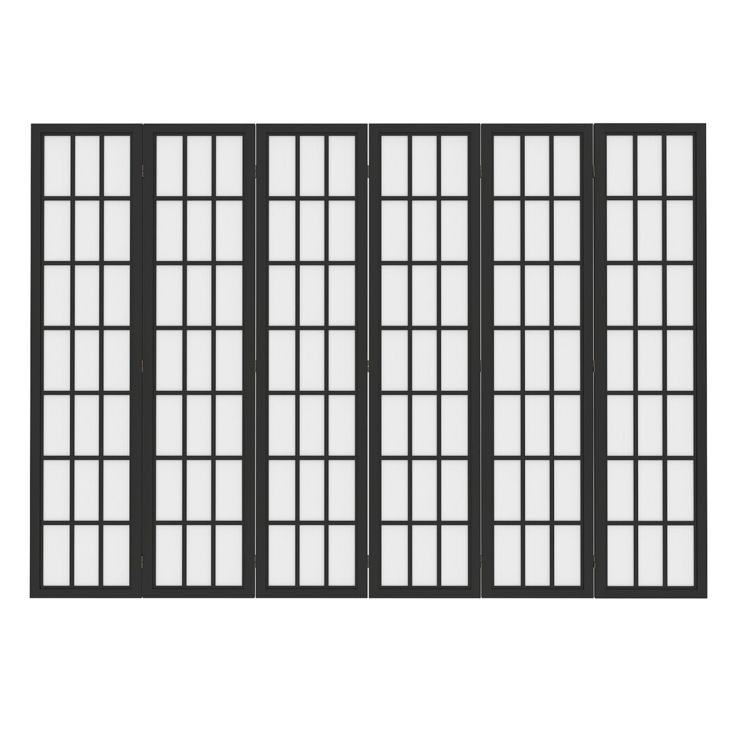 Levede 6 Panel Room Divider 170cm Freestanding Screen - Image 2