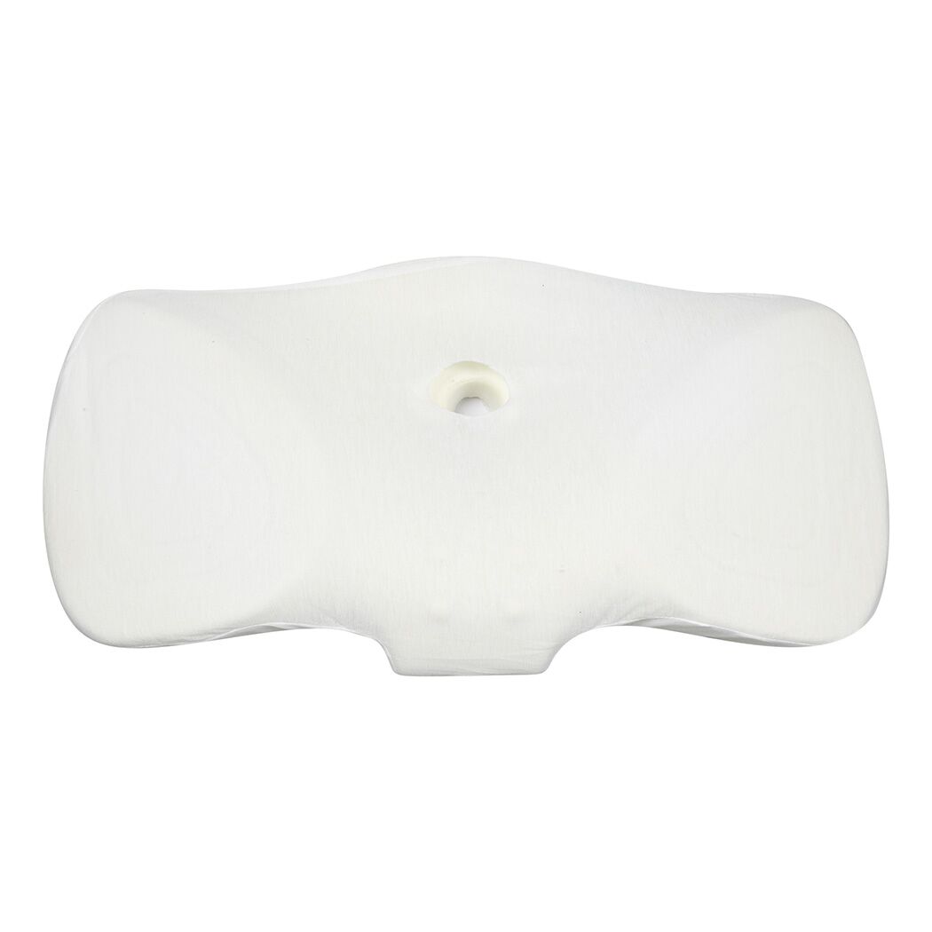 Dreamz Memory Foam Pillow Pillowcase Supprt Blue Rebound - Image 5