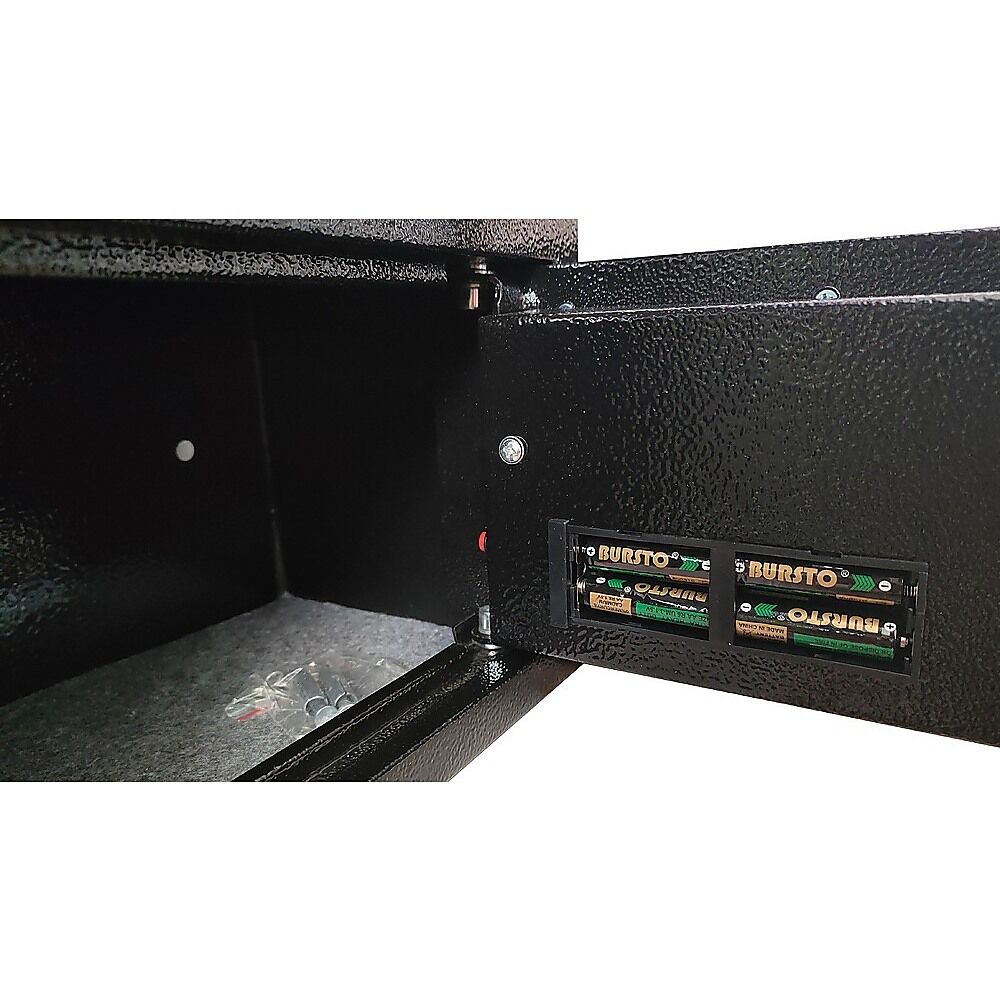 Electronic Digital Safe Security Box with Key Override Home Office Cash Jewellery Safe 8.5L - Image 7