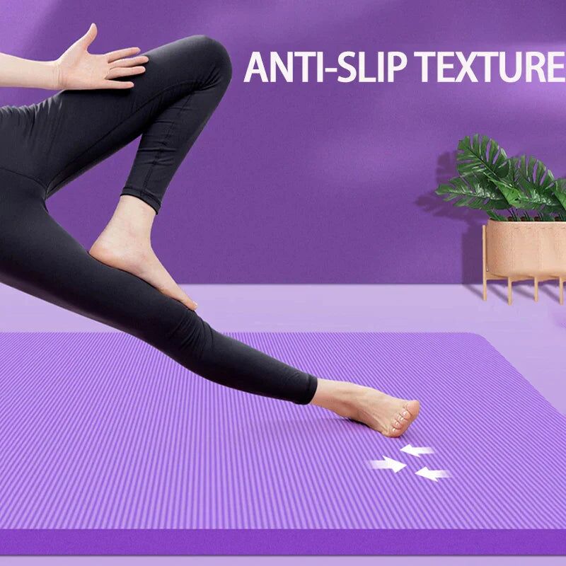 Thickened Anti-Slip Yoga Mat Exercise Pilates Foam Mat - Image 2