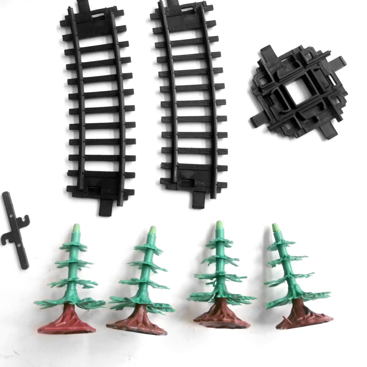 Electric Modern Toy Train Set Vehicle Rail Track Carriages With sound and lighting Kids - Image 6