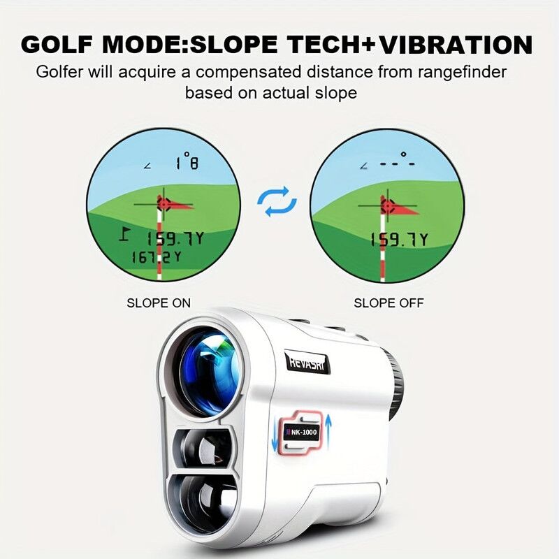 1000 Yards Golf Rangefinder With Slope & Pin Lock - Image 4