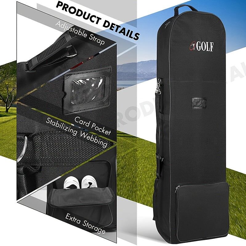 Golf Travel Bag with Wheels - Image 4