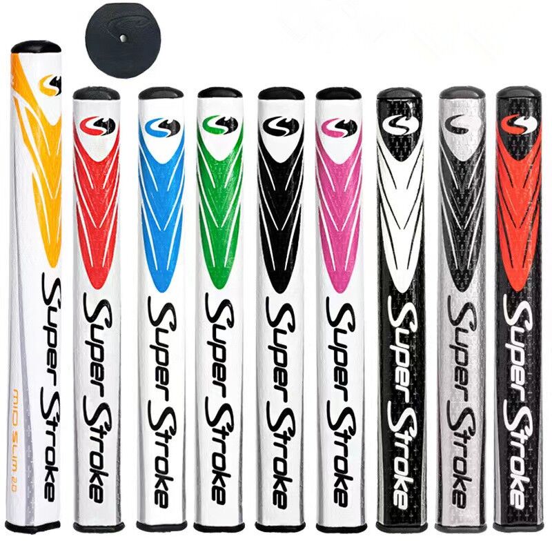 Golf Sport Super Putter Grip, Ultra Thin, Medium Thin, Thick, Black Red, 2 Pack - Image 2