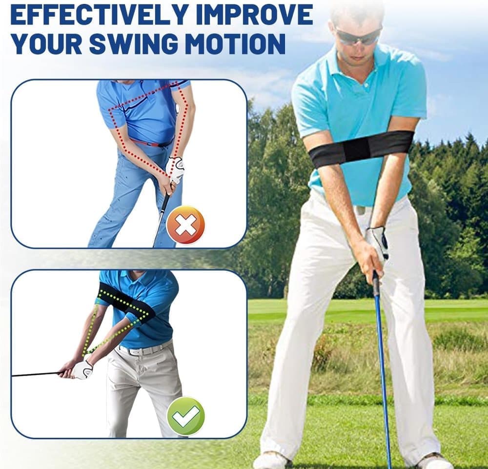 2pcs Golf Swing Training Bracelet for Posture Correction, Compatible with Golf Training Aids - Image 3